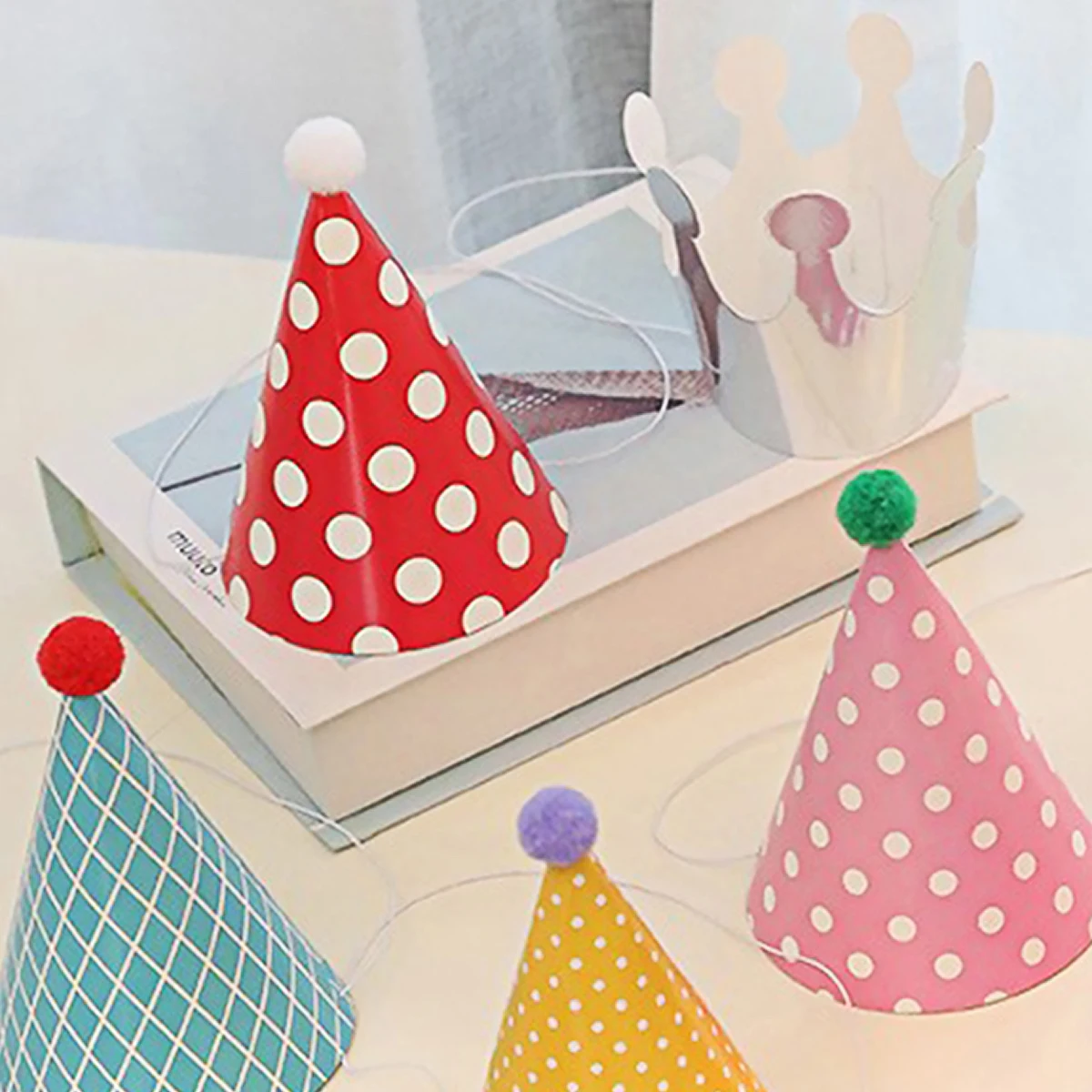 11 buah topi ulang tahun terom - Party Hat Cone ulasan dan harga