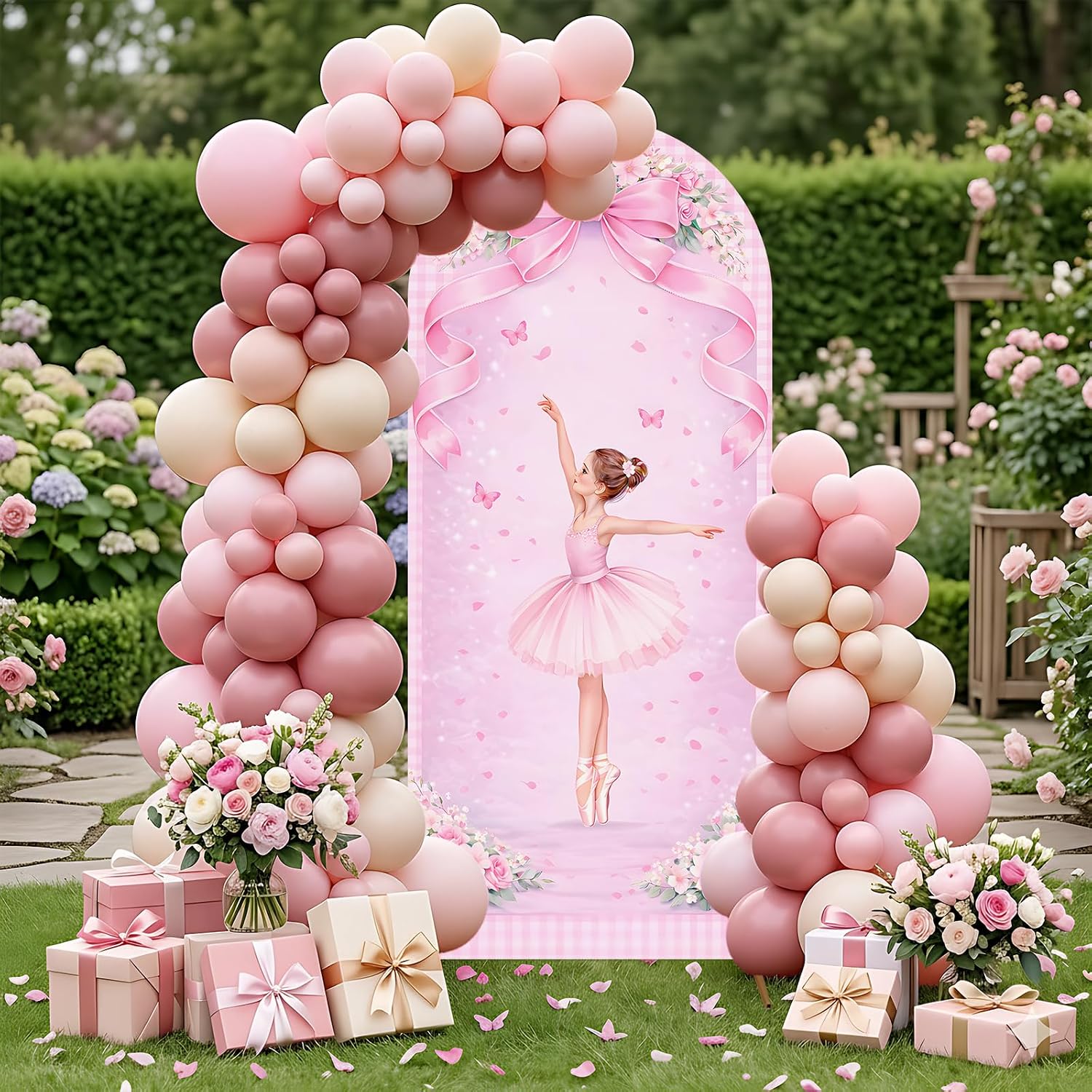 Backdrop Kustom 2 Sisi Bentuk  - Dessert Table Backdrop ulasan dan harga
