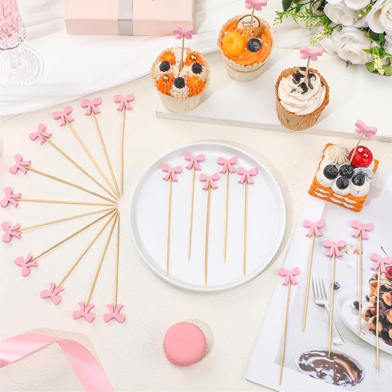 (BF06)100pc Tusuk Koktail Kayu - Centerpiece Stick ulasan dan harga