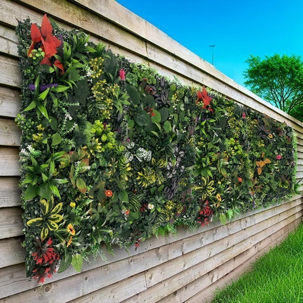 Panel Dinding Tanaman Buatan D - Flower Wall Panel ulasan dan harga