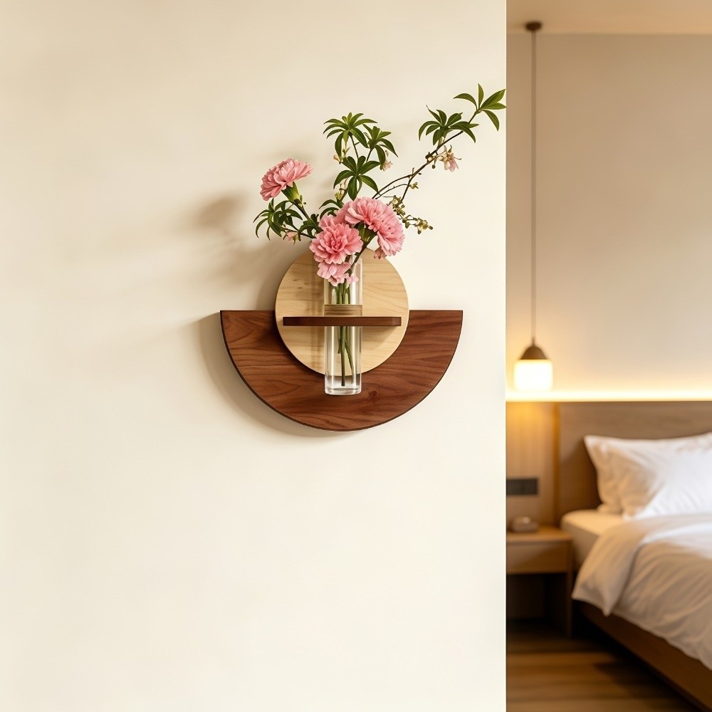 Rak Bunga Gantung Dinding Kayu - Flower Wall Panel ulasan dan harga